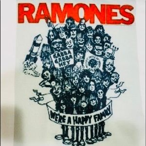 Ramones We’re A Happy Family T-Shirt Brand New